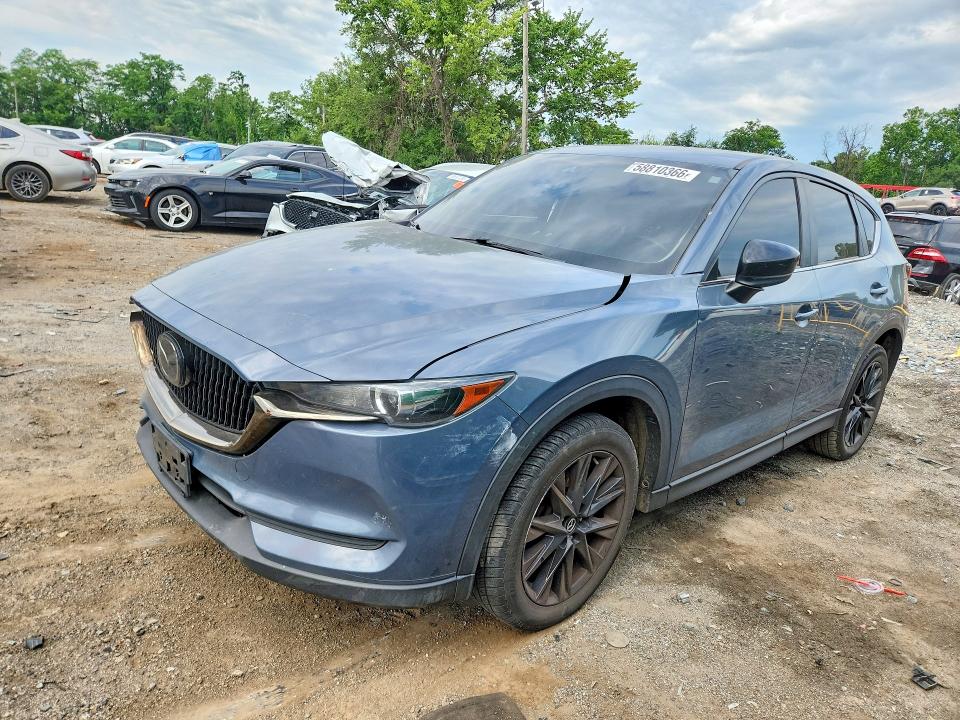 2021 Mazda Cx-5 VIN JM3KFBCY9M0366380 COPART salvage auction — SIDE, Md - Cert Of Salvage > 75% Damage, sold $4,250 on 2026-07-30 (photo 1)