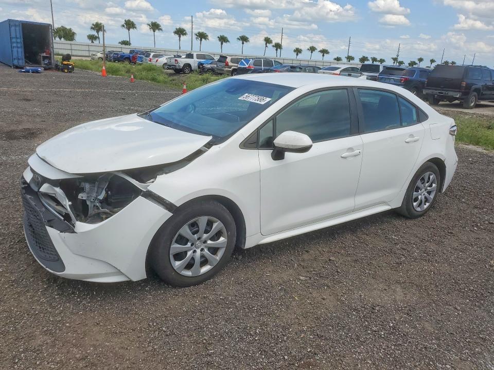 2021 Toyota Corolla VIN 5YFEPMAE4MP207991 COPART salvage auction — FRONT END, Salvage Title, sold $650 on 2026-07-27 (photo 1)