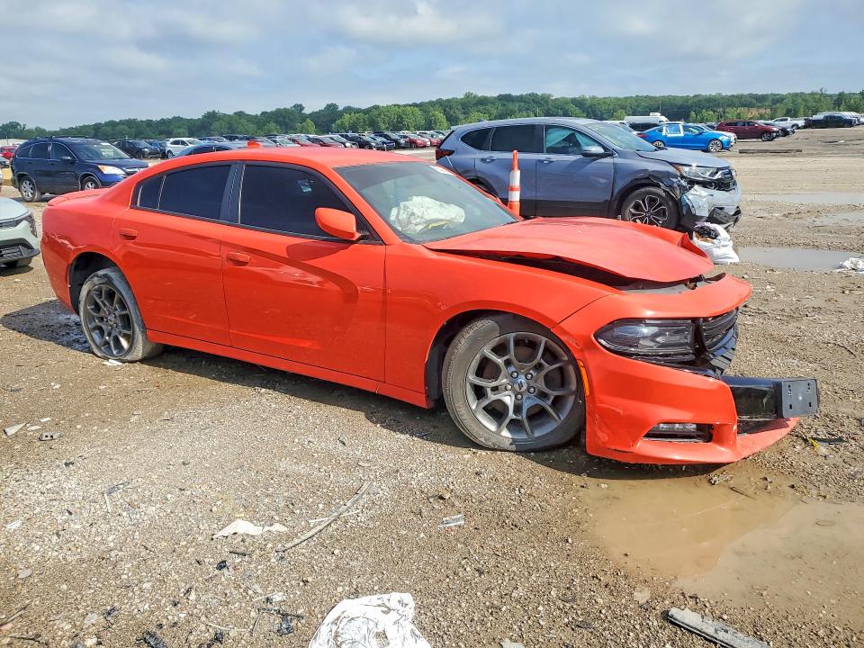 2017 Dodge Charger VIN 2C3CDXJG9HH515936 COPART salvage auction — FRONT END, Ks - Certificate Of Title, sold $2,450 on 2026-07-02 (photo 4)