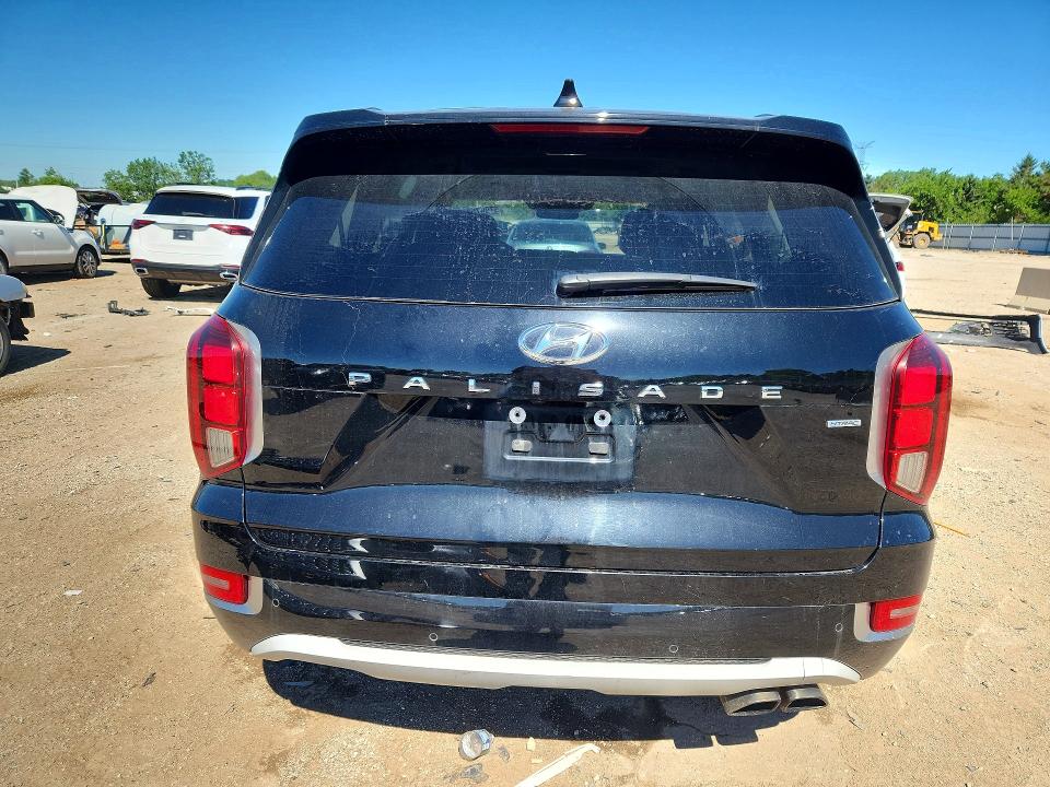 2021 Hyundai Palisade VIN KM8R5DHE0MU214450 COPART salvage auction — FRONT END, IL - SALVAGE CERTIFICATE, sold $1,000 on 2026-07-28 (photo 6)