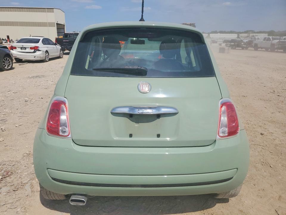 2013 Fiat 500 VIN 3C3CFFAR6DT512340 COPART salvage auction — MECHANICAL, Mo - Dealer Only Clean Title, sold $125 on 2026-07-30 (photo 6)