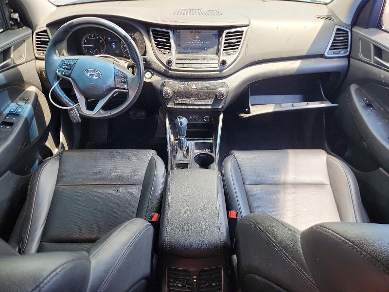 2018 Hyundai Tucson VIN KM8J33A41JU622093 COPART salvage auction — FRONT END, Fl - Certificate Of Title, sold $1,700 on 2026-07-14 (photo 8)