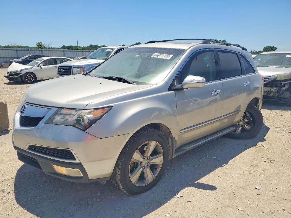 2011 Acura Mdx VIN 2HNYD2H63BH502845 — COPART salvage auction photo