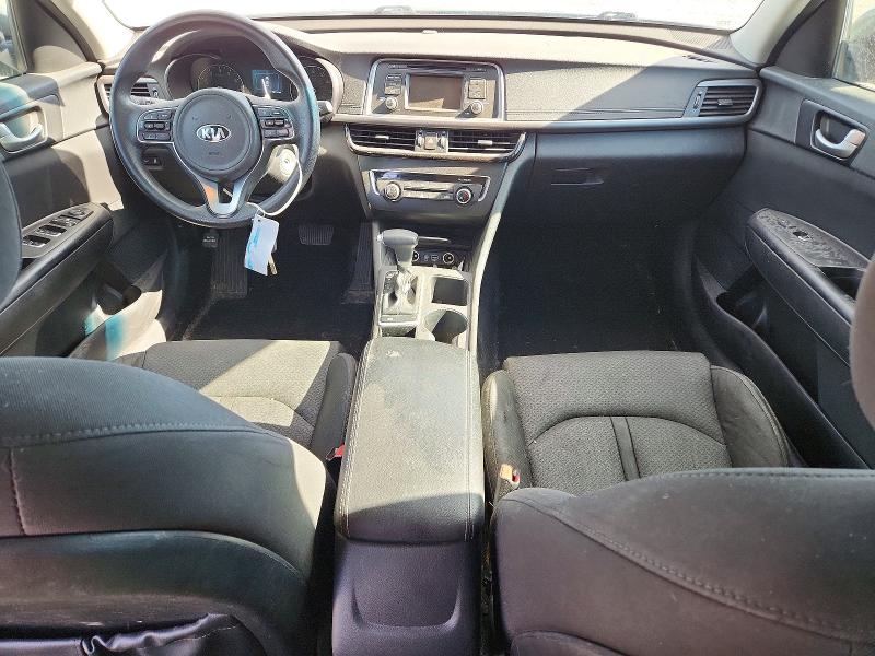 2016 Kia Optima VIN 5XXGT4L37GG078724 COPART salvage auction — REAR END, Ut - Salvage Certificate, sold $1,350 on 2026-07-31 (photo 8)