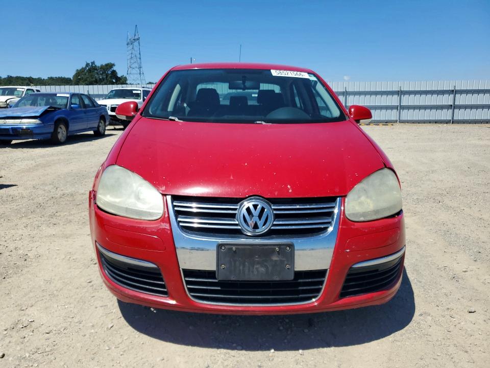 2007 Volkswagen Jetta VIN 3VWGG71K77M196235 COPART salvage auction — FRONT END, Ca - Salvage Certificate, sold $200 on 2026-07-24 (photo 5)
