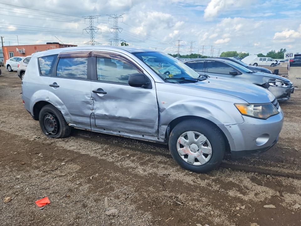 2007 Mitsubishi Outlander VIN JA4MS31X87U004805 COPART salvage auction — SIDE, Il - Salvage Certificate, sold $300 on 2026-07-16 (photo 4)