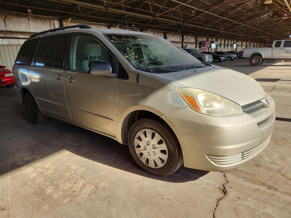 2005 Toyota Sienna VIN 5TDZA23CX5S224225 COPART salvage auction — NORMAL WEAR, AZ - CERTIFICATE OF TITLE (P), sold $475 on 2026-07-29 (photo 4)