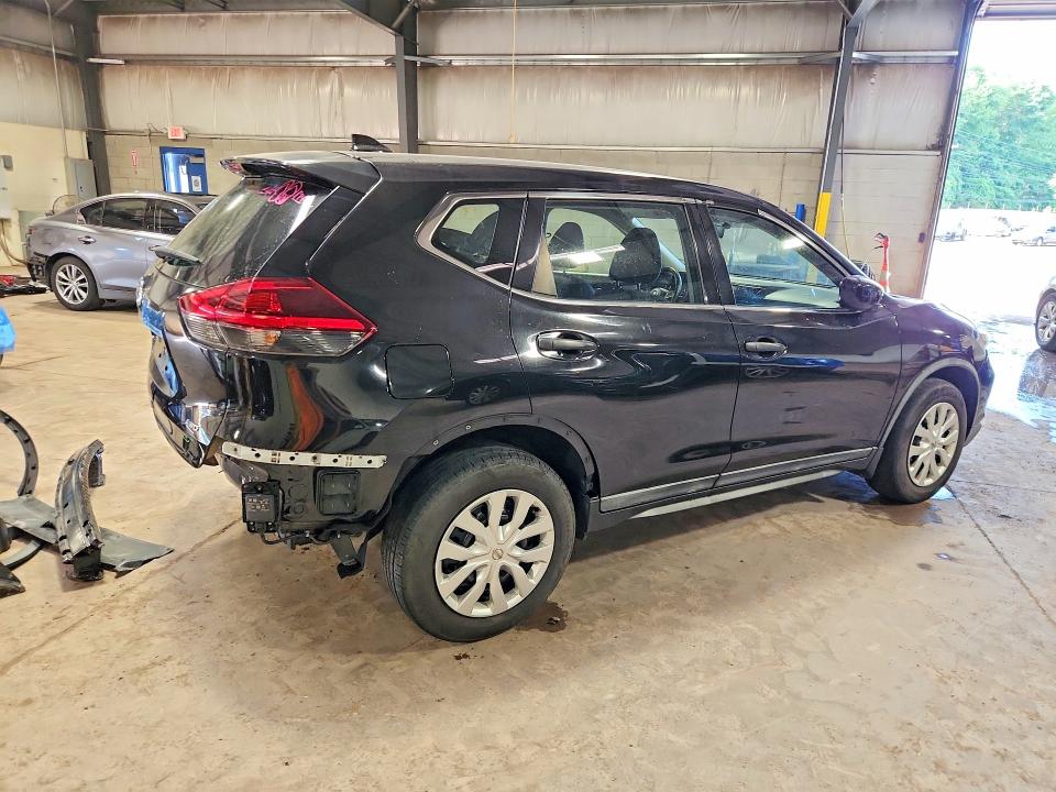 2018 Nissan Rogue VIN KNMAT2MV8JP549662 COPART salvage auction — REAR END, Pa - Certificate Of Salvage, sold $2,300 on 2026-07-13 (photo 3)