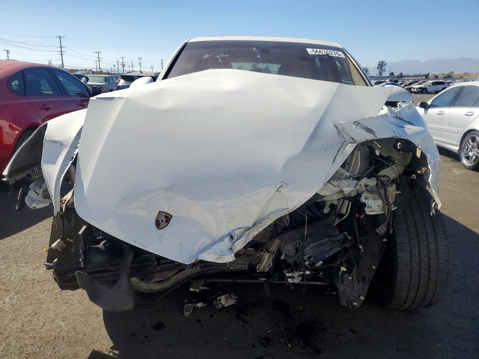 2012 Porsche Cayenne VIN WP1AE2A24CLA93947 COPART salvage auction — FRONT END, Ca - Salvage Certificate, sold $1,700 on 2026-07-29 (photo 5)