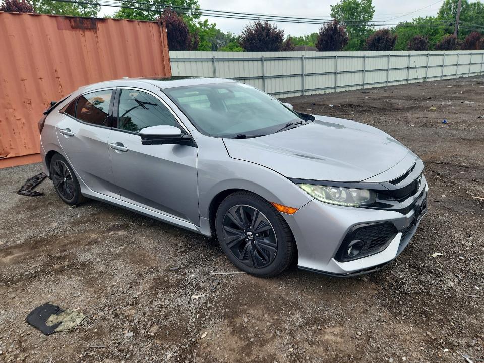 2018 Honda Civic VIN SHHFK7H5XJU418970 COPART salvage auction — REAR END, Ct - Cert Of Title-Salvage, sold $2,600 on 2026-07-17 (photo 4)