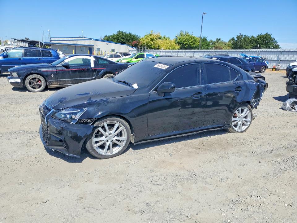 2007 Lexus Is 250 VIN JTHBK262X72043135 COPART salvage auction — REAR END, CA - SALVAGE CERTIFICATE, sold $500 on 2026-07-21 (photo 1)