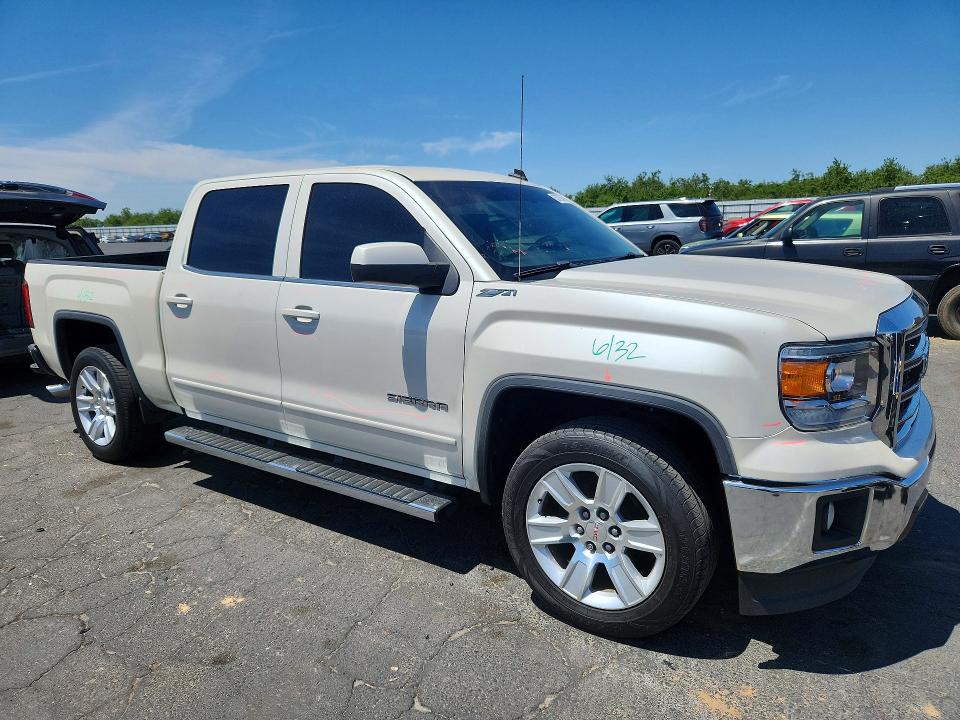 2014 Gmc SIERRA VIN 3GTP1UEC2EG353106 COPART salvage auction — REAR END, Ca - Salvage Certificate, sold $3,550 on 2026-07-23 (photo 4)