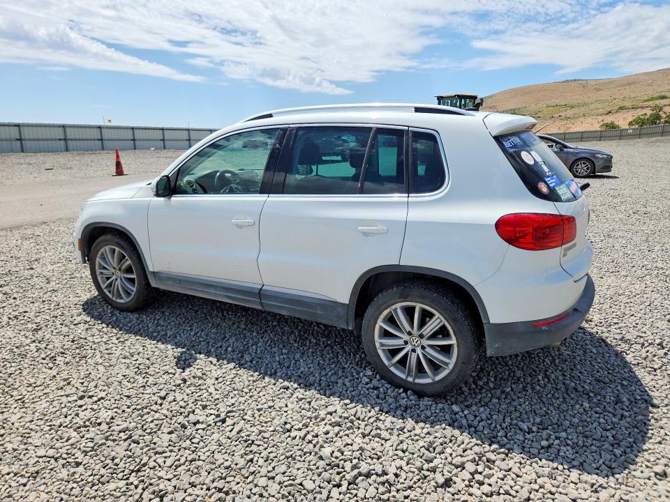 2016 Volkswagen Tiguan VIN WVGAV7AX8GW591644 COPART salvage auction — FRONT END, Nv - Salvage Title, sold $2,650 on 2026-08-13 (photo 2)