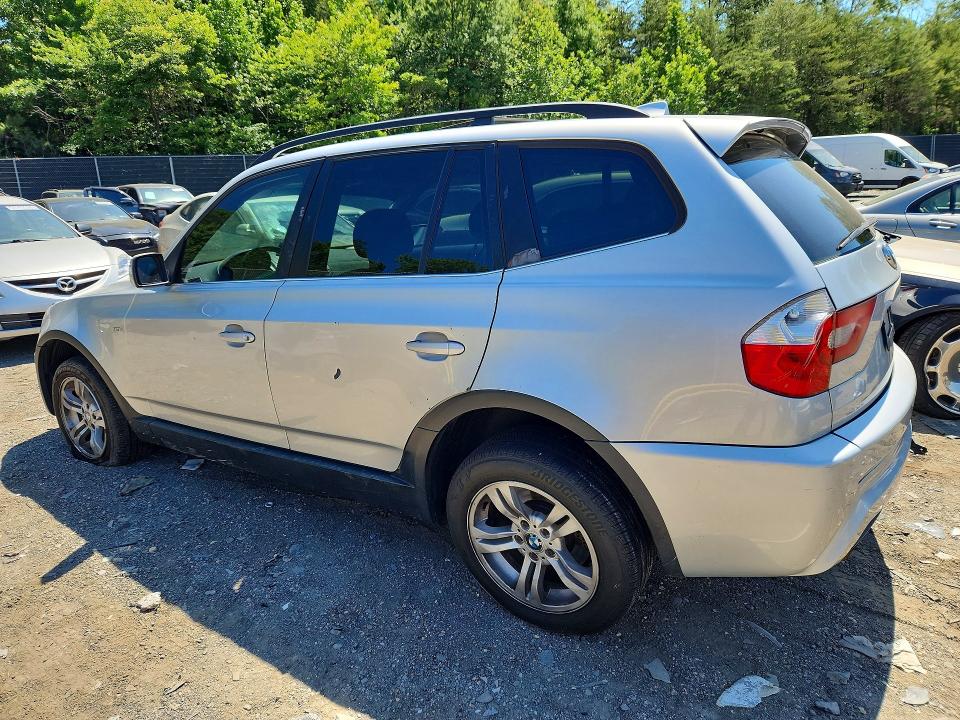 2006 BMW X3 VIN WBXPA93466WD24662 COPART salvage auction — MINOR DENT/SCRATCHES, Va - Certificate Of Title, sold $700 on 2026-07-28 (photo 2)