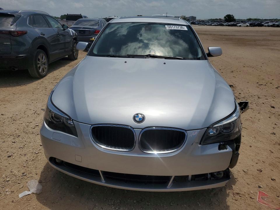 2004 BMW 5er VIN WBANA73514B062808 COPART salvage auction — FRONT END, Tx - Salvage Vehicle Title, sold $575 on 2026-07-30 (photo 5)