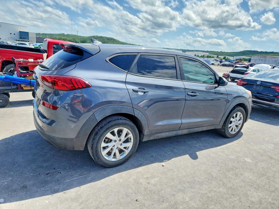 2019 Hyundai Tucson VIN KM8J23A43KU956534 COPART salvage auction — HAIL, Ok - Cert Of Title-Salvage, sold $3,550 on 2026-07-02 (photo 3)