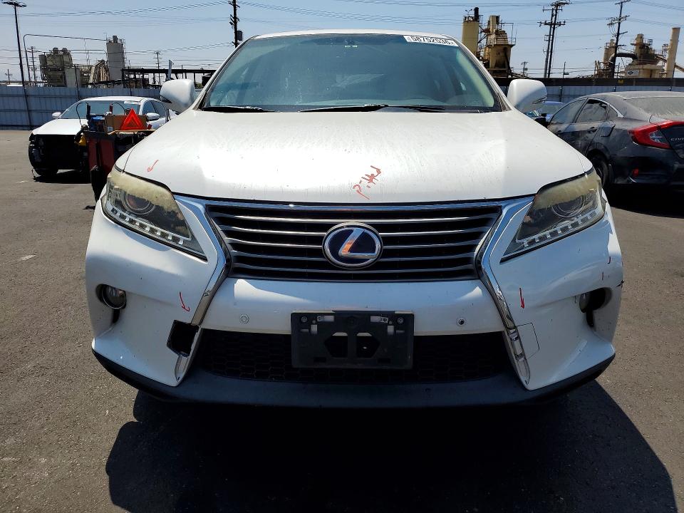 2014 Lexus Rx VIN JTJZB1BA6E2010053 COPART salvage auction — REAR END, Ca - Salvage Certificate, sold $4,700 on 2026-07-06 (photo 5)