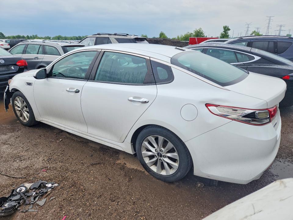2017 Kia Optima VIN 5XXGT4L33HG132327 COPART salvage auction — SIDE, Wv - Salvage Certificate, sold $925 on 2026-07-09 (photo 2)