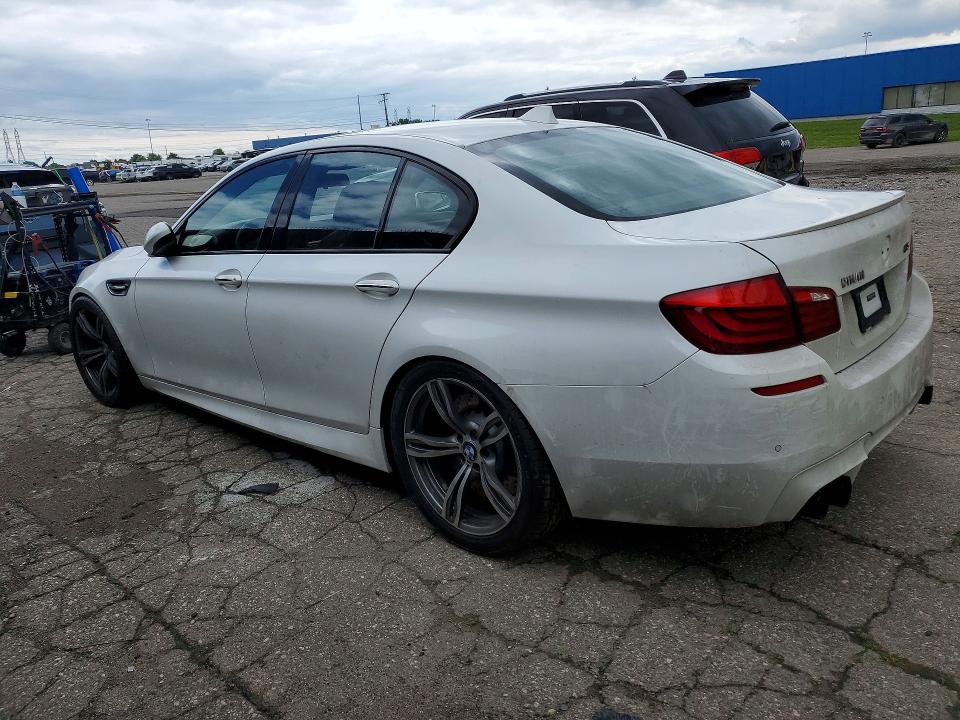 2013 BMW M5 VIN WBSFV9C58DC773514 COPART salvage auction — UNDERCARRIAGE, Mi - Certificate Of Title, sold $2,300 on 2026-07-21 (photo 2)