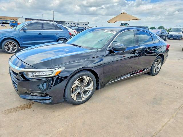 2020 Honda Accord VIN 1HGCV1F53LA045232 COPART salvage auction — SIDE, Tx - Certificate Of Title (P), sold $9,600 on 2026-07-27 (photo 1)