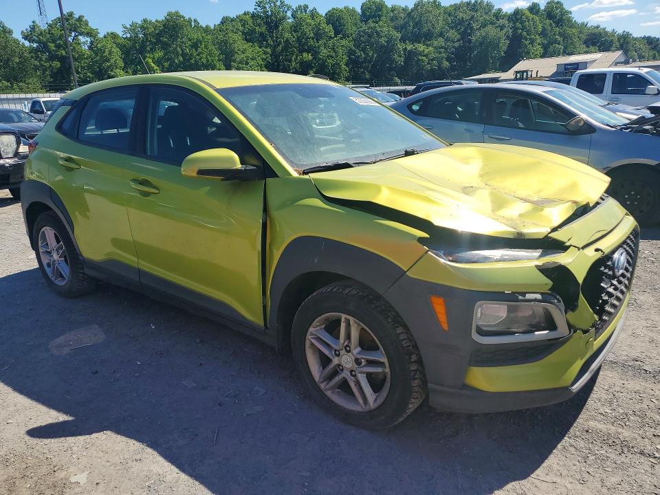 2018 Hyundai Kona VIN KM8K12AA1JU116791 COPART salvage auction — FRONT END, Pa - Certificate Of Salvage, sold $950 on 2026-07-30 (photo 4)