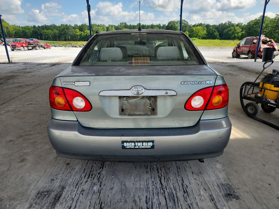 2003 Toyota Corolla VIN 2T1BR38E43C092336 COPART salvage auction — SIDE, Ga - Certificate Of Title, sold $675 on 2026-07-02 (photo 6)