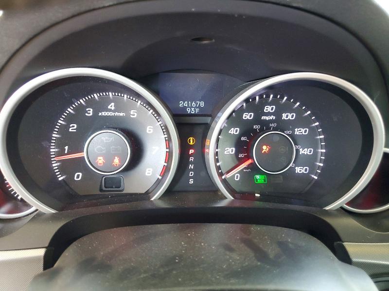 2010 Acura Tl VIN 19UUA9F59AA000985 COPART salvage auction — FRONT END, Tx - Salvage Vehicle Title, sold $550 on 2026-07-31 (photo 9)