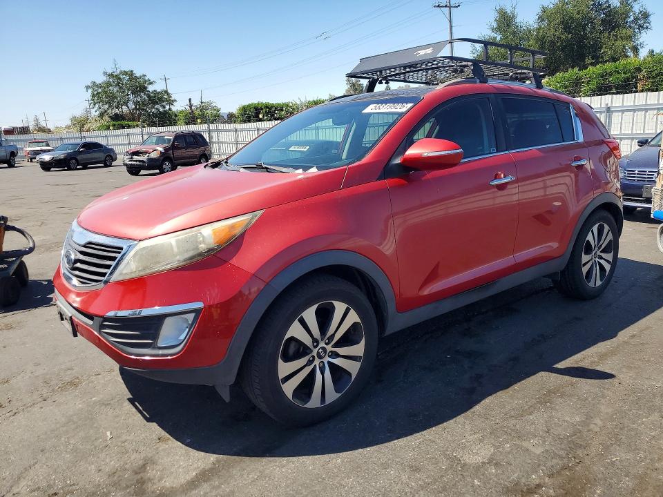 2011 Kia Sportage VIN KNDPC3A26B7141463 COPART salvage auction — MINOR DENT/SCRATCHES, Ca - Dis/Dlr/Exp Only Clean Title, sold $1,050 on 2026-07-28 (photo 1)