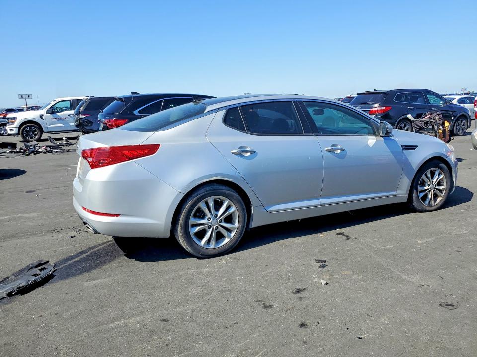 2013 Kia Optima VIN 5XXGN4A7XDG191921 COPART salvage auction — NORMAL WEAR, Ca - Dis/Dlr/Exp App For Dup Clean, sold $650 on 2026-07-29 (photo 3)