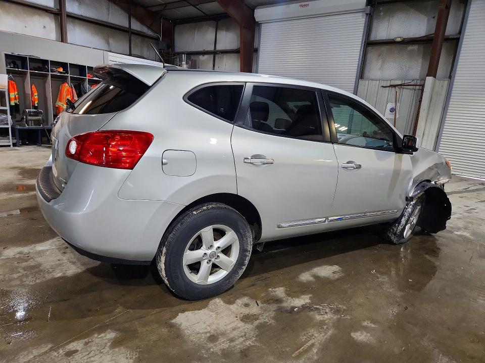 2013 Nissan Rogue VIN JN8AS5MV1DW608943 COPART salvage auction — FRONT END, Ma - Cert Of Title-Reconstrctd Coll, sold $400 on 2026-07-08 (photo 3)