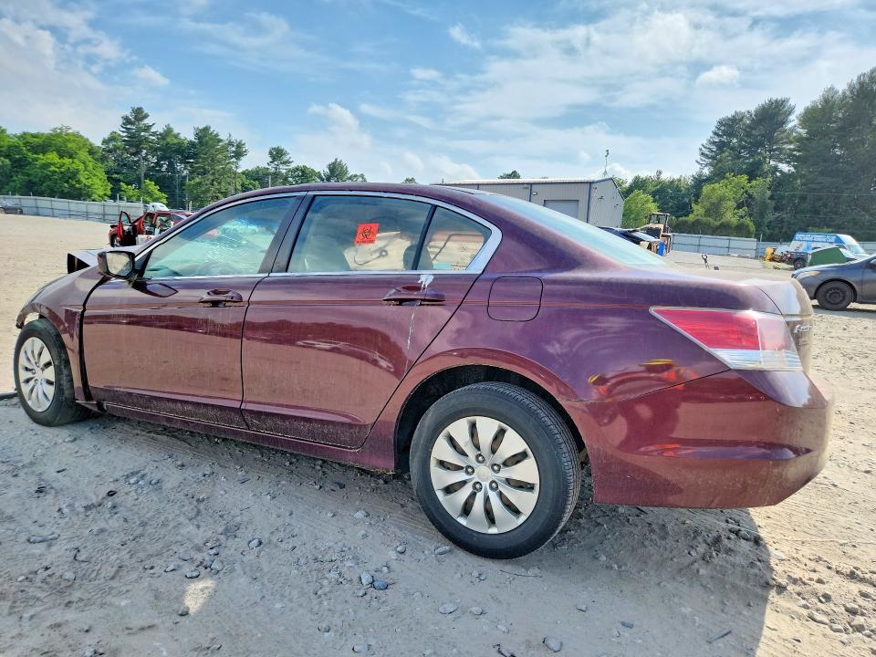 2010 Honda Accord VIN 1HGCP2F31AA073607 COPART salvage auction — FRONT END, Ma - Cert Of Title-Reconstrctd Coll, sold $325 on 2026-07-02 (photo 2)