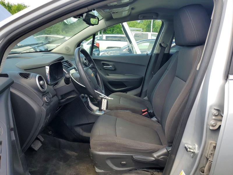 2016 Chevrolet Trax VIN KL7CJPSBXGB544082 COPART salvage auction — FRONT END, Vt - Certificate Of Title, sold $2,800 on 2026-07-30 (photo 7)
