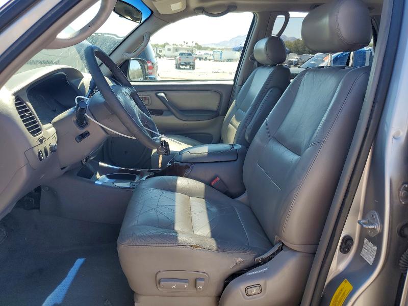 2002 Toyota Sequoia VIN 5TDZT34A52S118323 COPART salvage auction — FRONT END, Id - Salvage Certificate Of Title, sold $1,050 on 2026-07-28 (photo 7)