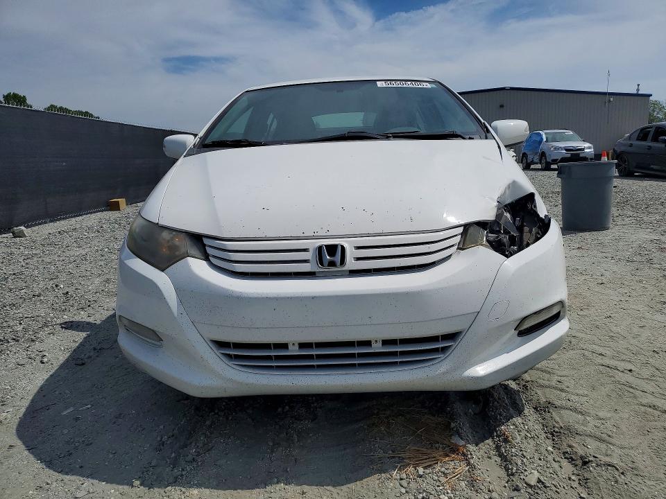 2010 Honda Insight VIN JHMZE2H72AS017277 COPART salvage auction — FRONT END, Sc - Cert Of Title-Salvage, sold $300 on 2026-07-13 (photo 5)