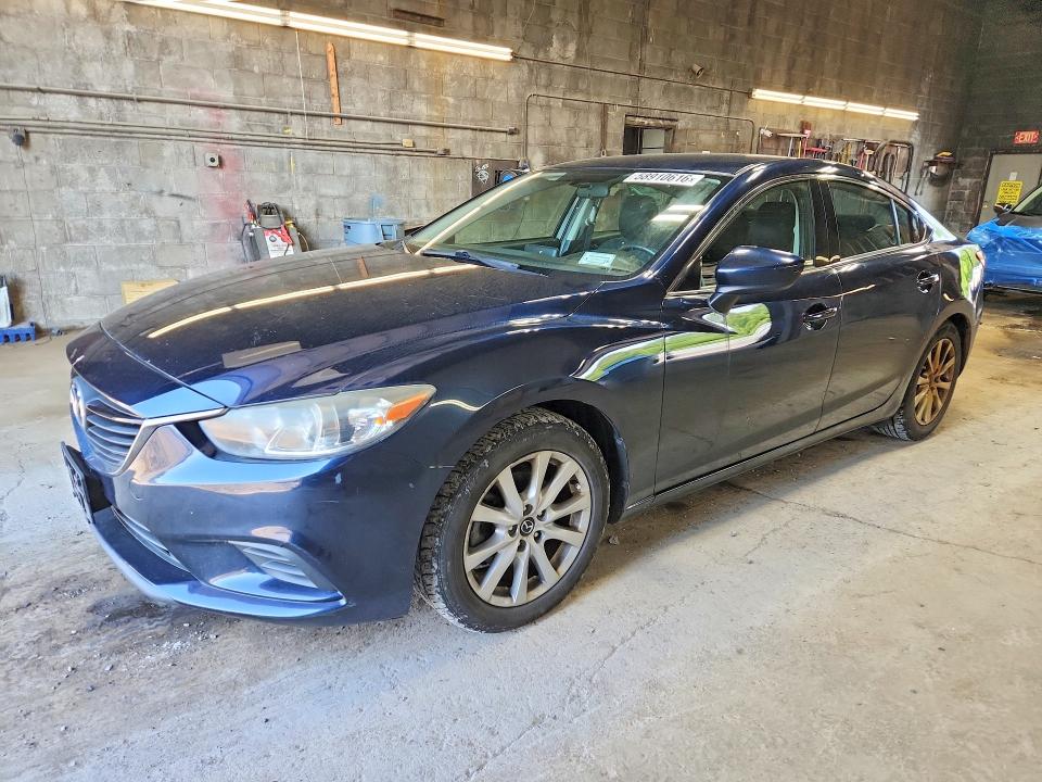 2016 Mazda 6 VIN JM1GJ1U57G1411567 COPART salvage auction — MECHANICAL, Ny - Certificate Of Title, sold $250 on 2026-07-08 (photo 1)