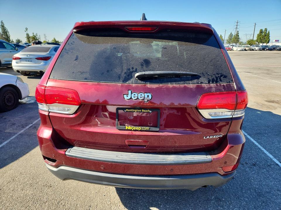 2018 Jeep VIN 1C4RJEAG0JC181792 COPART salvage auction — FRONT END, Ca - Dis/Dlr/Exp Only Clean Title, sold $3,700 on 2026-07-02 (photo 6)