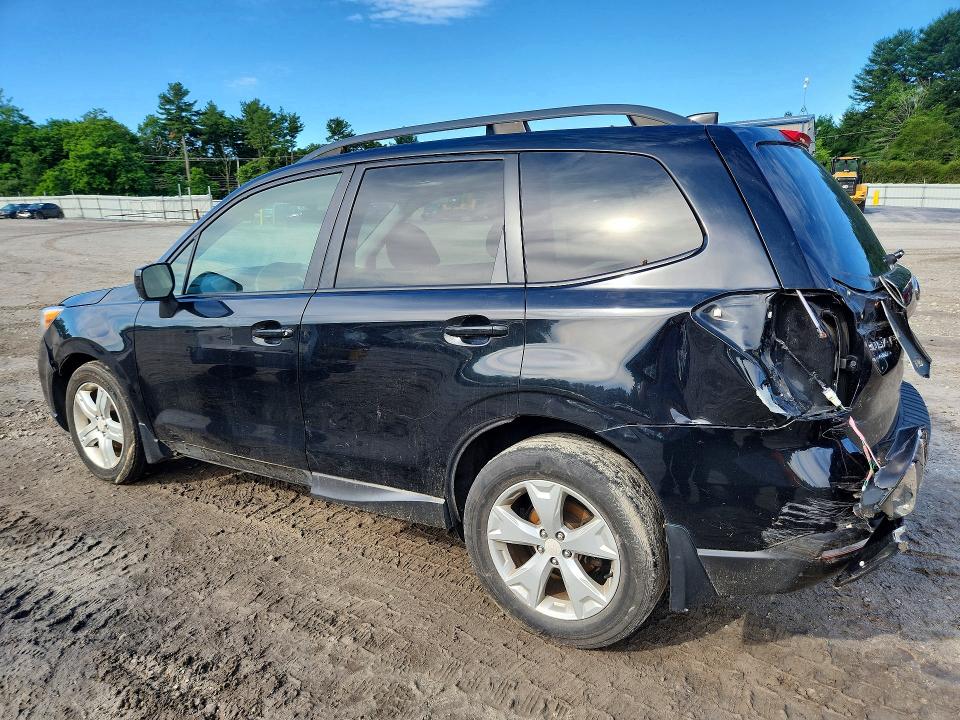2016 Subaru Forester VIN JF2SJADC2GH422638 COPART salvage auction — REAR END, MA - CERT OF TITLE-RECONSTRCTD COLL, sold $400 on 2026-07-27 (photo 2)
