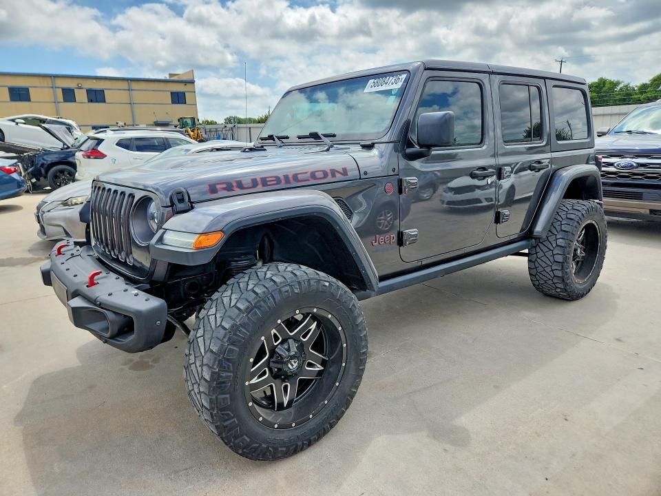 2018 Jeep VIN 1C4HJXFG0JW148712 COPART salvage auction — MECHANICAL, Tx - Certificate Of Title, sold $15,500 on 2026-07-23 (photo 1)