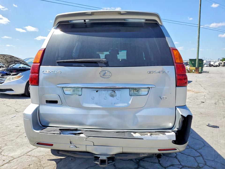 2006 Lexus Gx 470 VIN JTJBT20X960116876 COPART salvage auction — REAR END, TN - SALVAGE CERTIFICATE, sold $2,600 on 2026-07-20 (photo 6)