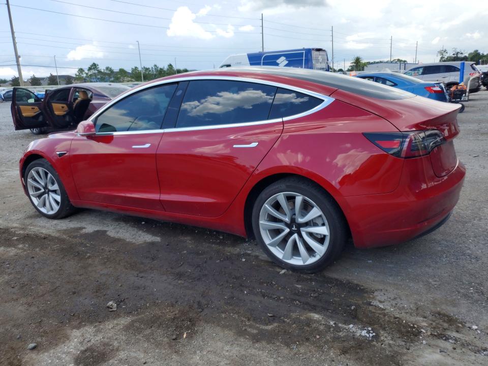2018 Tesla Model 3 VIN 5YJ3E1EA2JF153987 COPART salvage auction — FRONT END, FL - CERT OF TITLE SLVG REBUILDABLE, sold $1,600 on 2026-07-24 (photo 2)