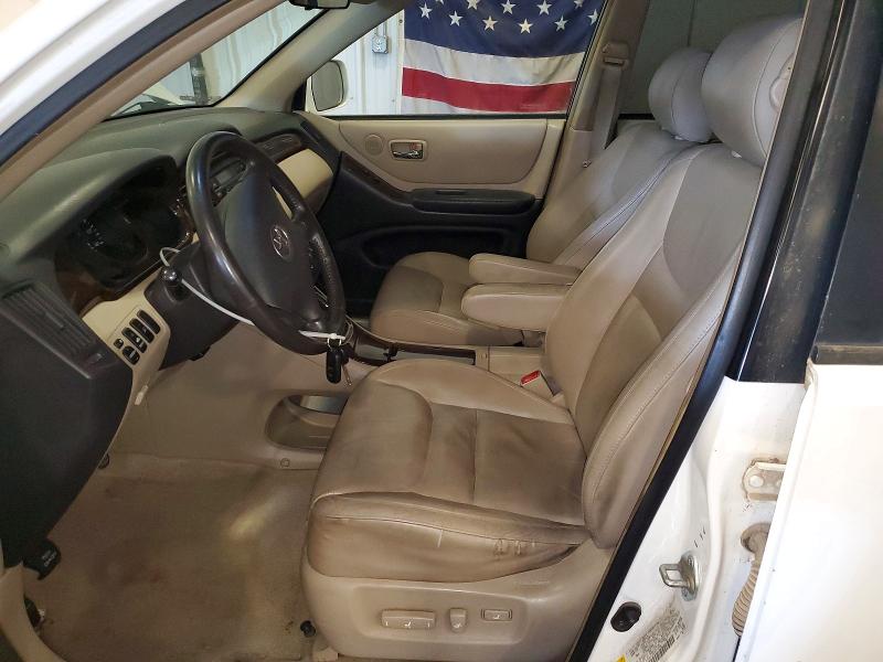 2003 Toyota Highlander VIN JTEHF21A830119788 COPART salvage auction — REAR END, Mn - Cert Of Title-Prior Salvage, sold $650 on 2026-07-27 (photo 7)