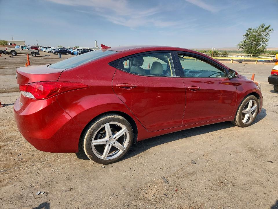 2013 Hyundai Elantra VIN 5NPDH4AE7DH382418 COPART salvage auction — FRONT END, Nm - Cert Of Title-Salvage, sold $2,250 on 2026-07-09 (photo 3)