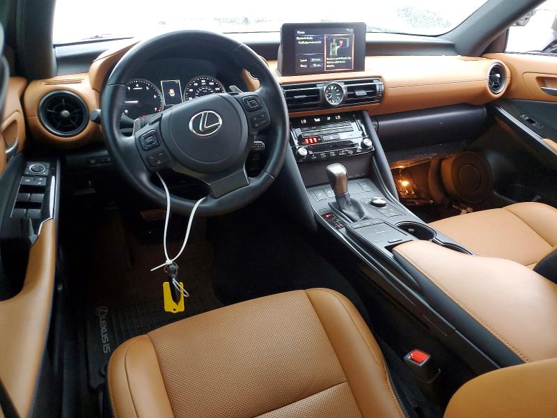 2025 Lexus Is VIN JTHB81F26S5054844 COPART salvage auction — VANDALISM, Ca - Salvage Certificate, sold $18,200 on 2026-07-24 (photo 8)