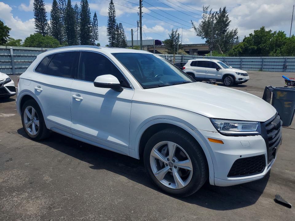 2020 Audi Q5 VIN WA1BNAFY9L2029402 COPART salvage auction — DAMAGE HISTORY, Fl - Cert Of Title-Rebuilt, sold $7,900 on 2026-07-06 (photo 4)