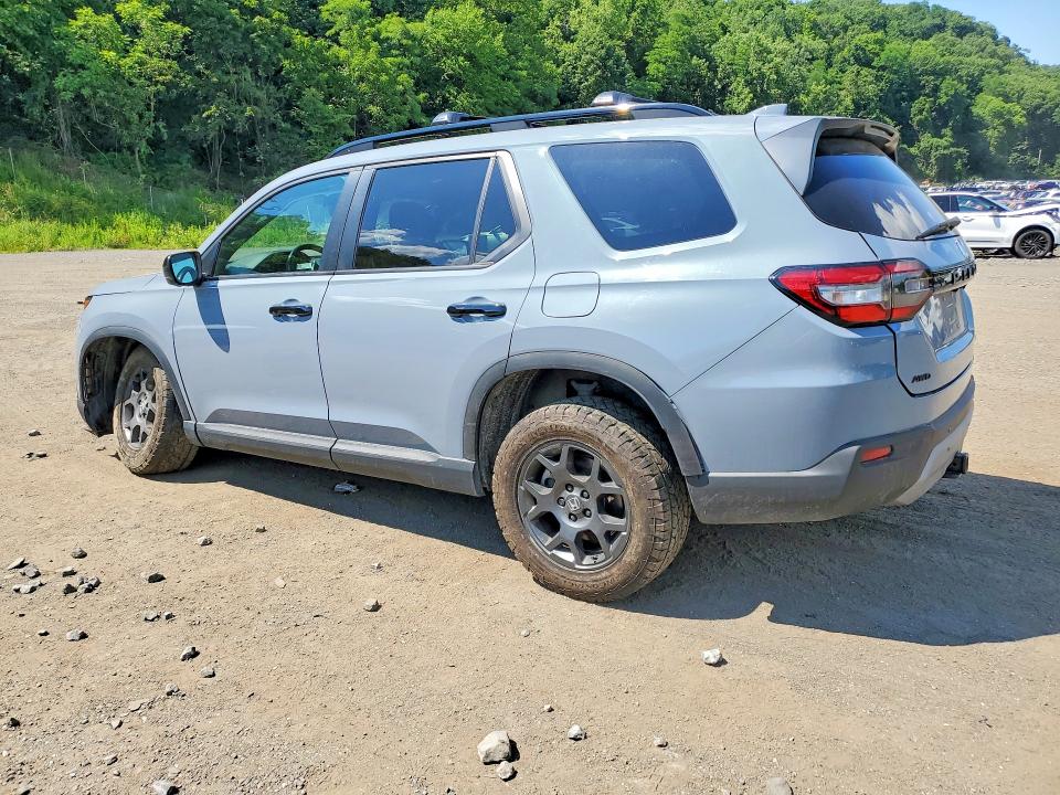 2024 Honda Pilot VIN 5FNYG1H67RB018958 COPART salvage auction — FRONT END, Ct - Cert Of Title-Salvage, sold $10,200 on 2026-07-09 (photo 2)