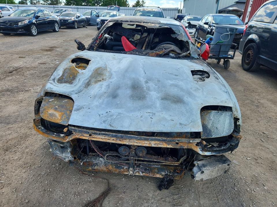 1992 Dodge Stealth VIN JB3XD64B6NY048288 COPART salvage auction — BURN, On - Permit Irrepairable, sold $175 on 2026-07-28 (photo 5)