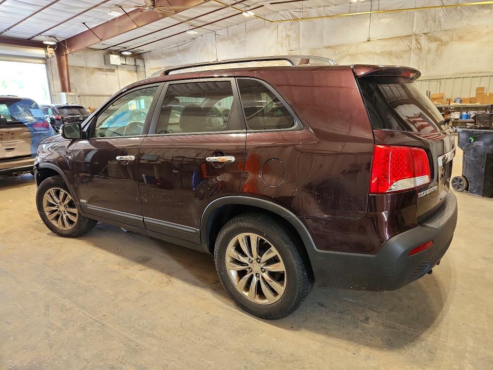 2011 Kia Sorento VIN 5XYKUDA21BG183071 COPART salvage auction — FRONT END, Wi - Certificate Of Title, sold $725 on 2026-07-08 (photo 2)