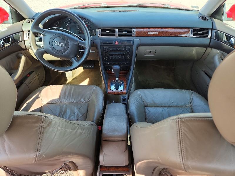 1999 Audi A6 VIN WAUBA24B5XN121002 COPART salvage auction — REAR END, Il - Salvage Certificate, sold $200 on 2026-07-16 (photo 8)
