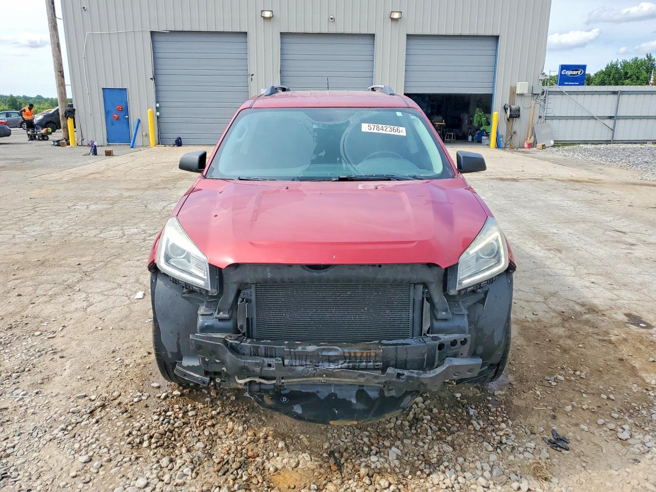 2014 GMC Acadia VIN 1GKKRPKD7EJ332305 COPART salvage auction — Front End, TN - SALVAGE CERTIFICATE, sold $1,400 on 2026-07-09 (photo 5)