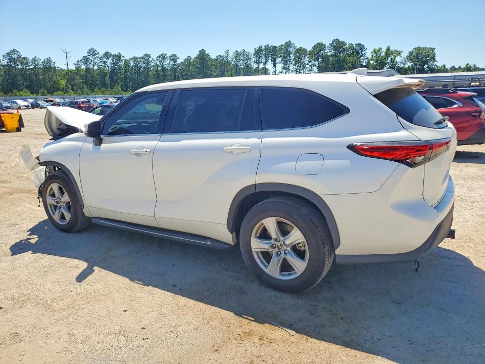 2021 Toyota VIN 5TDCZRAH4MS077520 COPART salvage auction — FRONT END, Sc - Cert Of Title-Salvage, sold $200 on 2026-07-27 (photo 2)